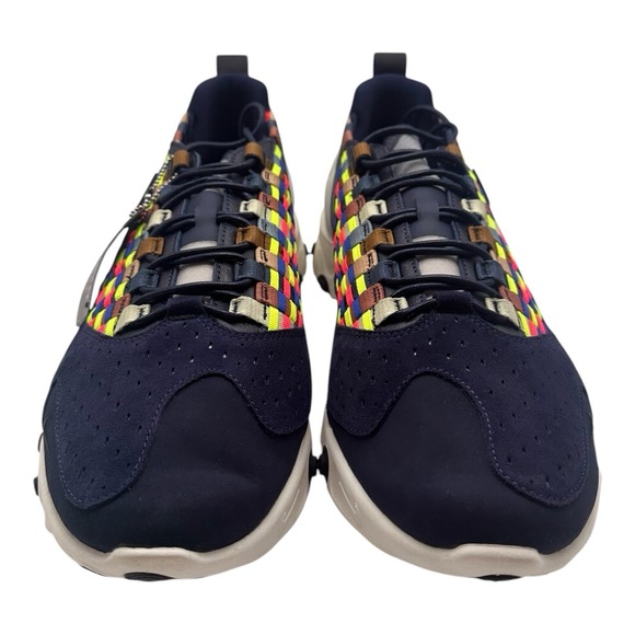 Nike React Sertu Shoes Mens 8.5 Blackened Blue Black Sail Sneakers AT5301-400 - Picture 4 of 10